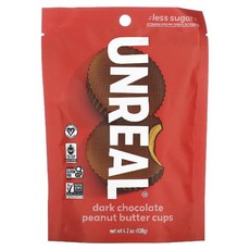 Unreal 다크 초콜릿 땅콩버터컵 120g, 1개