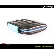 【限量促銷】正品-高質感塑鋼製 12片裝 記憶卡收納盒 (可放4片CF及8片SDHC).防水.防塵.防震, 1個, 黑藍款 (舊款) * 1