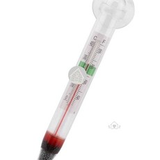 어항용 수족관 유리온도계 물온도계 수족관온도계 아날로그온도계, 어항유리온도계