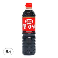 삼화식품 맛간장, 900ml, 6개