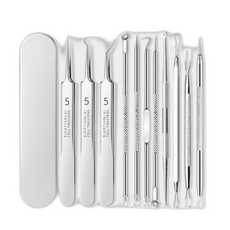 ( 세트) 여드름 압출 피지제거 압출기/뽑기/좁쌀/짜개/의료용/여드럼/추출기/셀프/뾰루지/스틱/제거기