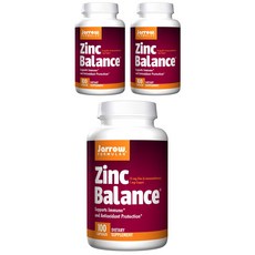 Jarrow FORMULAS 賈羅公式 鋅平衡膠囊 15mg, 100顆, 3罐