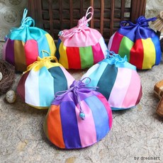 설선물 화면배색 복주머니/전통/설날/답례품