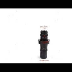 單筒電子顯微鏡鏡頭小體積0745可調齊焦鏡頭 贈送50mm轉結圈, 1個, C款120x鏡頭