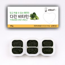 배마마 야채 큐브 곱게다진 28종 토핑 재료 채소 죽, 1개, 90g, 비타민(곱게다진)