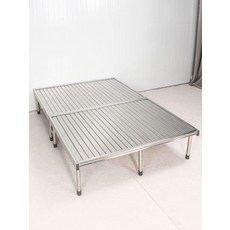 조립식 평상 옥상 실내 이동식 마루 나무 마당 접이식 간이, 1000mmx2000mm, 기본