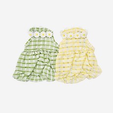 메론바나나 애견의류 강아지옷 여름 원피스, 1개, 바나나