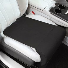 카지온 자동차 시트 연장쿠션 차량용 허벅지 연장시트, 1개, 블랙