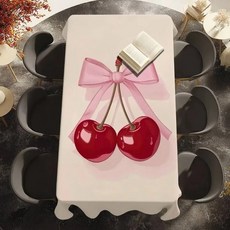직사각형 테이블보 방수 폴리에스터 현대적인 패턴 테이블 커버 캠핑 담요 야외 파티용, 4. 4