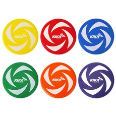 키카 소프트 플라잉디스크 원반 KXO-R545 낱개, 레드, 1개