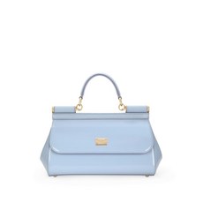 돌체앤가바나 시칠리 롱 미디엄 토트 백