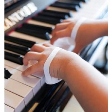 피아노 손목 교정기 훈련 손모양 연주자세 달걀 그립공 초보자, E. 마카롱그린페어, 1개