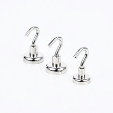 소품걸이 걸이 고리형 네오디움 후크 마그네틱 마그넷 SG-3DP24-1790, 20mm