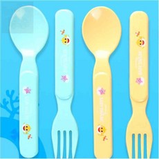 호호마켓 아기상어 스푼포크 6입 숟가락