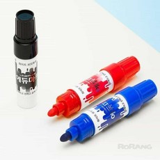 로랑마켓 마카 8MM 점보팁 12개 두꺼운마카 보드마카 굵은마카, 흑색