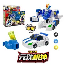 盟卡車神 正版授權 魔幻元珠玩具 變形機器人 雙子加農古拉 對戰玩具 熱賣推薦, 魔幻元珠-元珠機神MB001, 1個