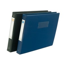 바인더 사다리형 A3 흑색 문서철 파일 하드케이스