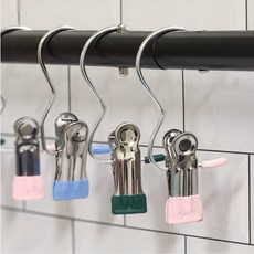 1P 미끄럼방지 논슬립 옷걸이 컬러 바지걸이 옷장정리 드레스룸 예쁜 인테리어 다용도