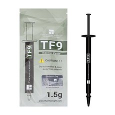 小白的生活工場*Thermalright 利民 1.5g 散熱膏/導熱係數14W / m-k, 1個, 灰色, TF9