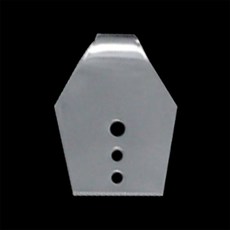 Jo 20 개/몫 S/M/L 스테인레스 스틸 수영 지그 블레이드 M Shakee 블레이드 지그 댄서 블레이드 제조 지그 용 Diy