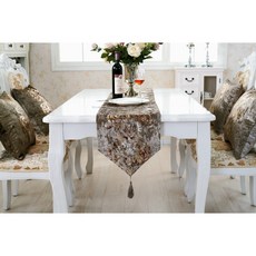 Ants 高品質皇家桌旗, 米色, 32 x 250 cm