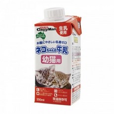 CattyMan 澳洲貓用牛奶 200ml 幼貓用, 1個
