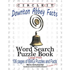 Circle It Downton Abbey Facts Word Search Puzzle Book Paperback, Lowry Global Media LLC