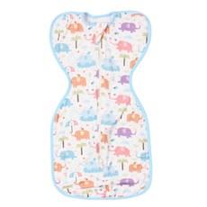 LELE 嬰兒舒眠包巾 柔軟透氣拉鍊式設計