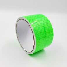 야간 산업 안전 벌집무늬 반사 테이프 5cm 3M, 연두색