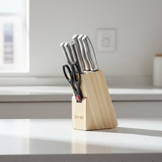 Sinaid 주방 칼 블록 회칼