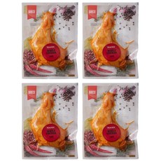 피코크 촉촉하고 부드러워 먹기 좋은 매운 바베큐 닭다리 165g x4개 냉장, 4개