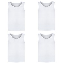 Slazenger 男款圓領無袖上衣 4入