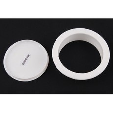 원형점검구 욕조 배수구 확인용 화이트 배수관점검