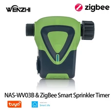 Zigbee 스프링클러 자동 관개 프로그래머 시스템 정원 주택 농장 파이프 급수 타이머 제어 밸브 배터리, 01 NAS-WV03B, 01 CHINA, 01 220V, 1개