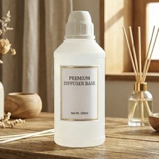 프리미엄 식물성 발효주정 디퓨저 베이스 대용량 500미리 1000미리, 1개, 1L, 무향
