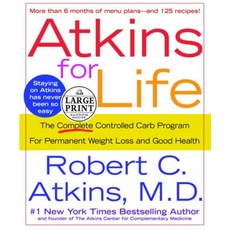 Atkins for Life (Random House Large Print) [hardcover]