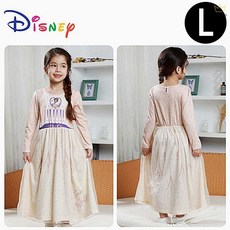 한중 겨울왕국2 안나 일반형 실내복 21 L 아동 잠옷 내의 공주드레스