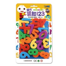FooD超人 磁性認知123 兒童磁性數字玩具 益智玩具, 1個
