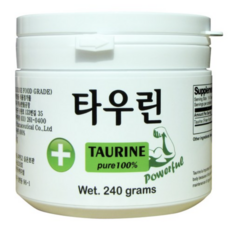 타우린 분말, 240g, 4개