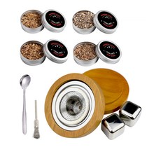 Temiry 칵테일 훈제 위스키 훈제기 가정용 칵테일 스모커 위스키 훈제 훈제기