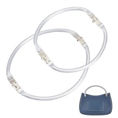 2개 알루미늄 지갑 프레임 2종 (철제 장식 포함) 플래티넘 & 실버 크기: 9.5~23.6x11.3~19.5x2cm, 혼합색