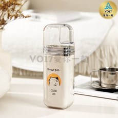 旅行漱口杯牙刷盒組，便攜牙刷收納盒，多功能洗漱杯，旅行出差露營必備, 1個, 旅行漱口杯-小貓咪