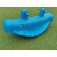 어린이바이킹 교회 유치부 밸런스 놀이터 시소 글램핑, 1개, 고래 블루