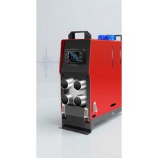 이동식 무시동 히터 일체형 캠핑 차박 난방용, 1개, 12V 가로형 LCD+리모콘