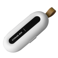 簡約眼鏡盒 多功能收納盒 皮質提手