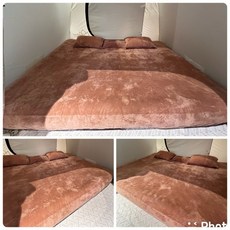 Outdoor Base 寶寶絨充氣床包, 寶寶絨暖米棕,家用枕套一對, 1個