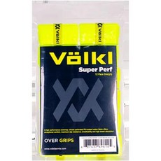 테니스 그립 테이프 라켓 교체 오버그립 볼클 슈퍼 천공 면 오버랩 고성능, Neon Yellow, 12 Pack, 1개