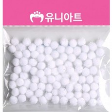 흰색 8mm 반짝이퐁퐁 1000 all+9995kY