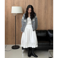 브랜드정품 제너럴아이디어 GENERALIDEA 울 노르딕 더플 가디건 GREY WBD4L04550 293666