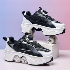 아리 롤러스케이트 롤러스케이트 신발 선물용 4륜 성인 남녀, 1개, 블랙 글리터 세트 42